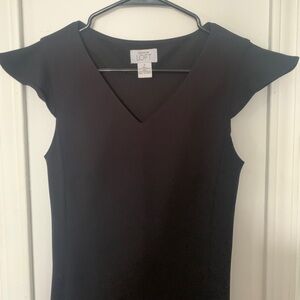 Anna Taylor Black Midi Dress